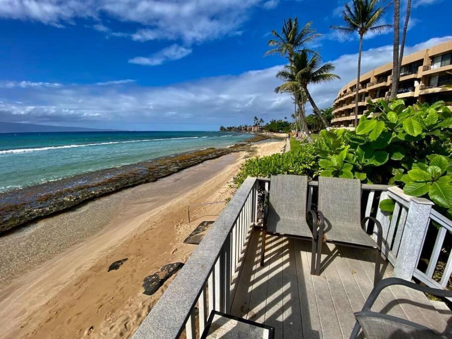 Apartament Oceanfront With Aircon-Hear The Waves-Amazing Views-Wifi Lahaina Zewnętrze zdjęcie