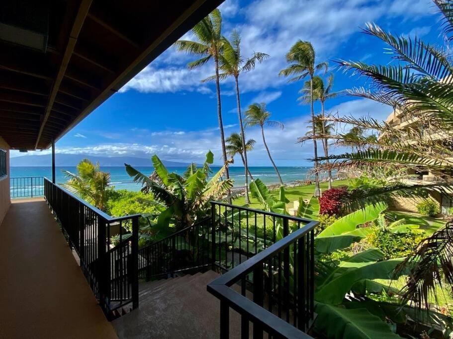 Apartament Oceanfront With Aircon-Hear The Waves-Amazing Views-Wifi Lahaina Zewnętrze zdjęcie